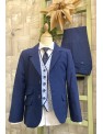 TRAJE ALFREDO 5 PIEZAS (Americana, camisa, chaleco, corbata, pantalón)
