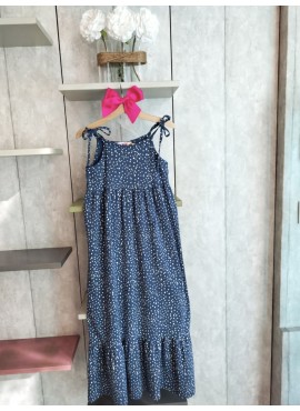 VESTIDO MIDI MOTITAS