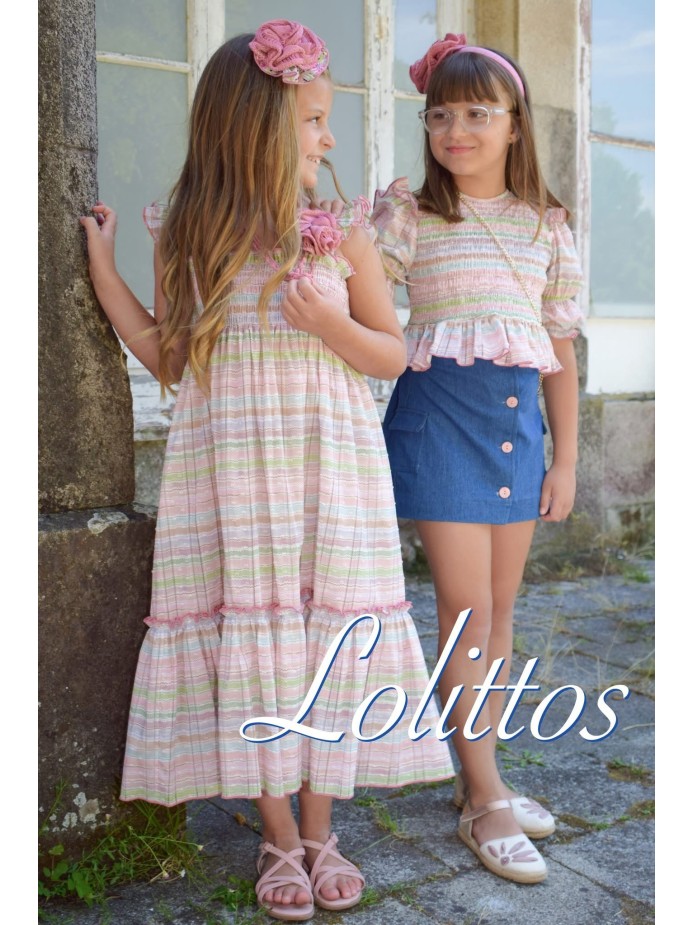 VESTIDO MIDI ENGOMADO