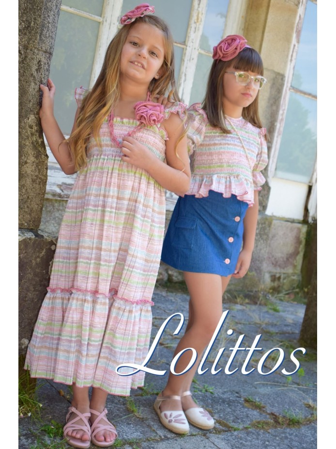 VESTIDO MIDI ENGOMADO