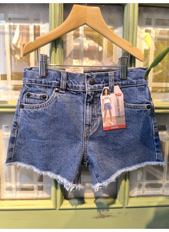 SHORT LEVIS DESFLECADO