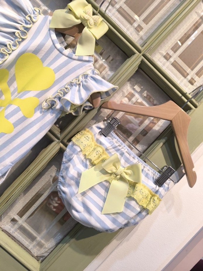 CAMISETA Y RANA A CELESTE