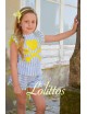 CAMISETA Y SHORT A CELESTE