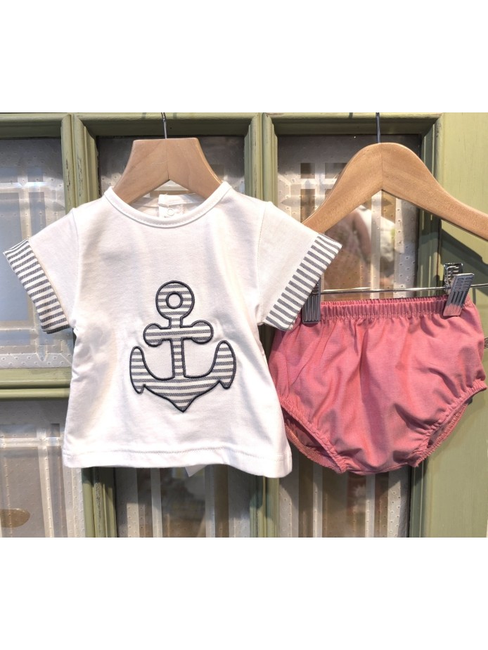 CAMISETA Y RANA MARINERO