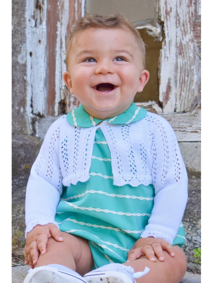 CHAQUETA CORTA BEBÉ NORMANDÍA