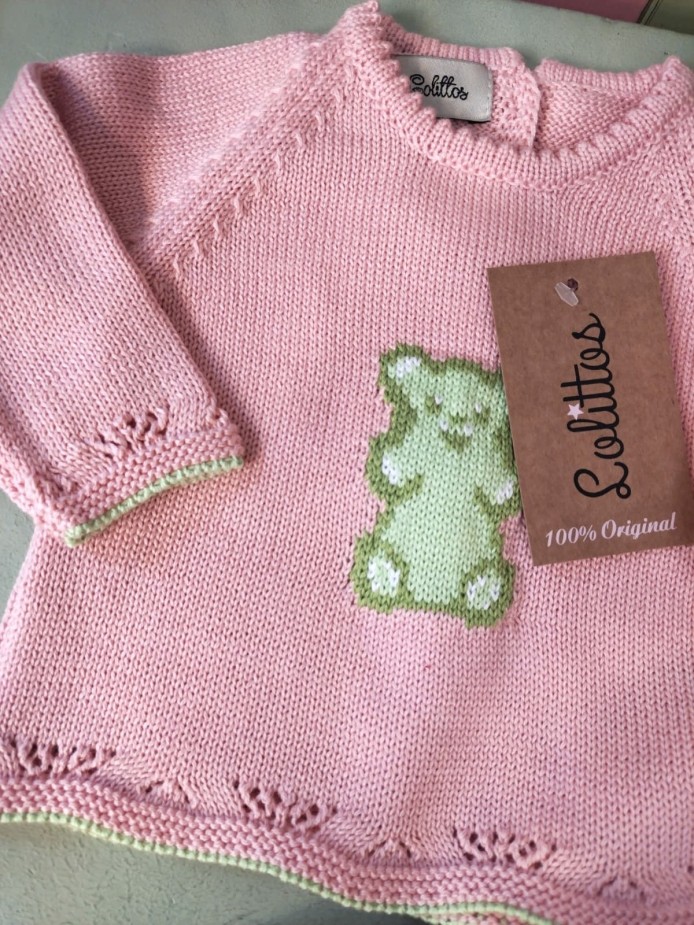 JUBÓN CON POLAINA Y CAPOTA ROSA DENIM