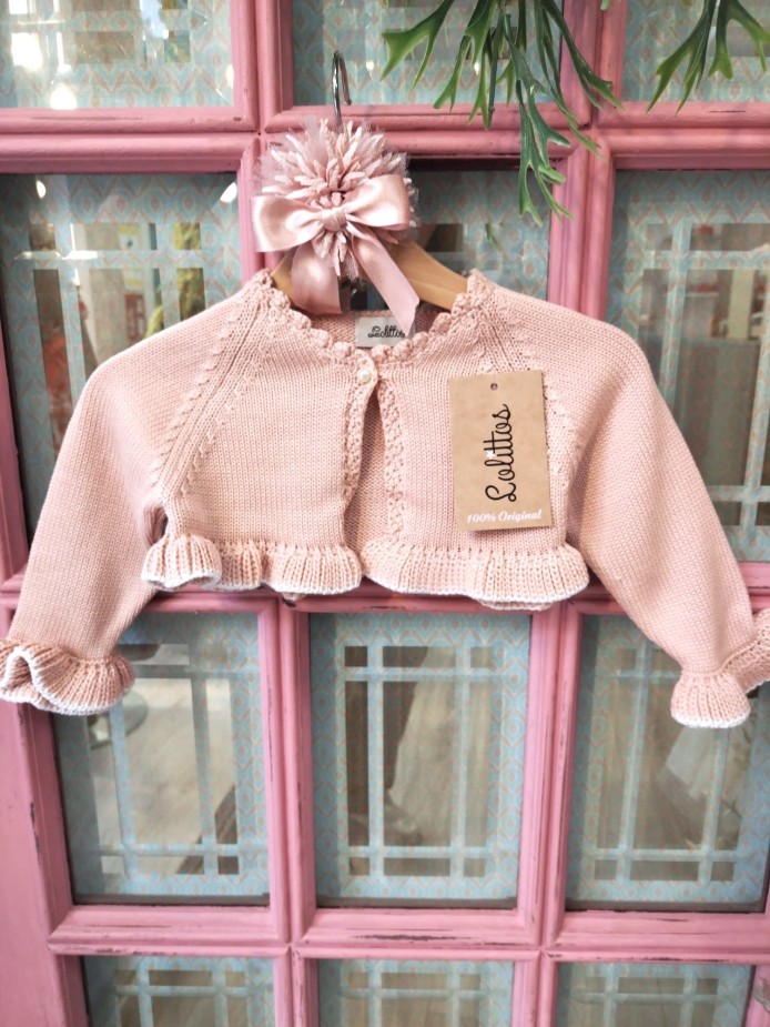chaqueta rosa niña Lolittos