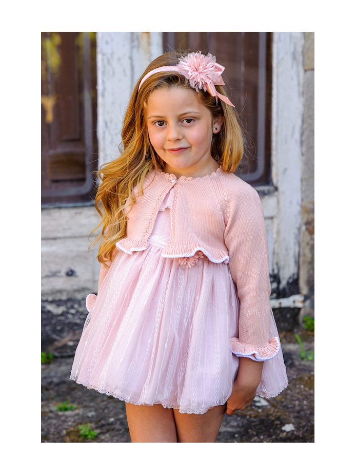 chaqueta rosa niña Lolittos