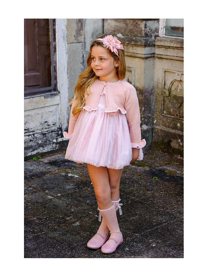 chaqueta rosa niña Lolittos