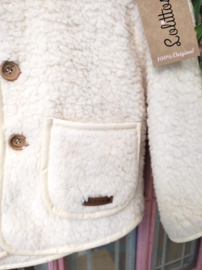 abrigo borrego niño Lolittos