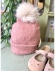 Gorro rosa niña