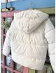 PUFFER BLANCO ROTO GUESS