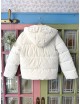 PUFFER BLANCO ROTO GUESS