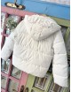 PUFFER BLANCO ROTO GUESS