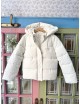 PUFFER BLANCO ROTO GUESS