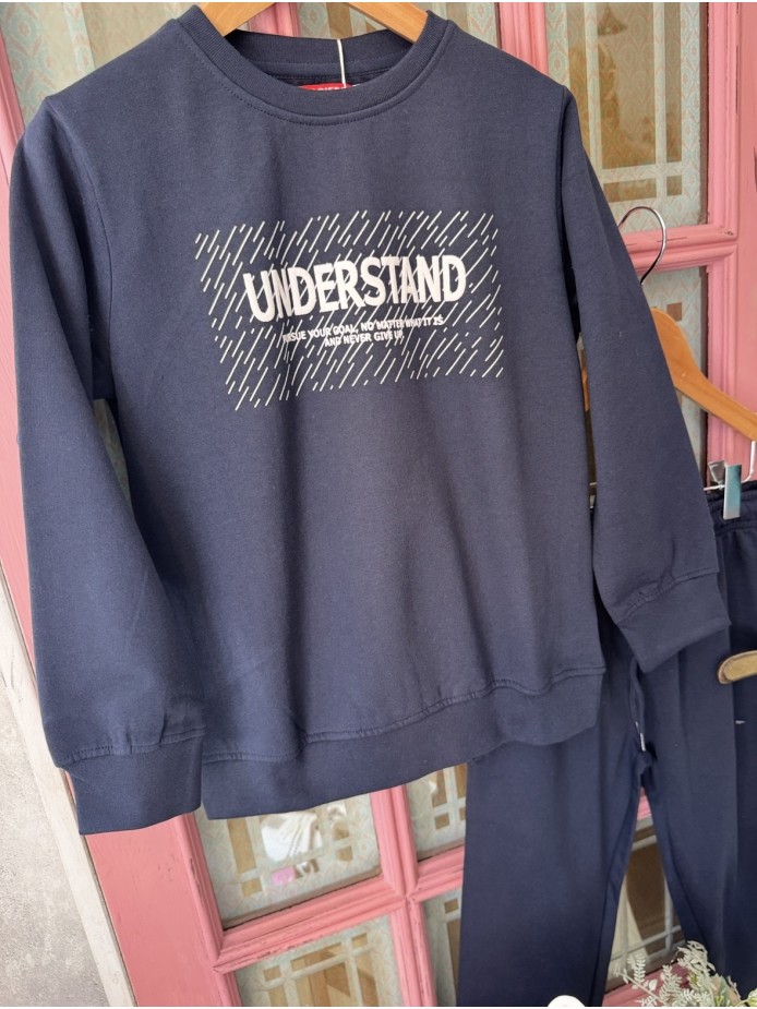 FELPA Y PANTALÓN UNDERSTAND MARINO ENERGUIERS