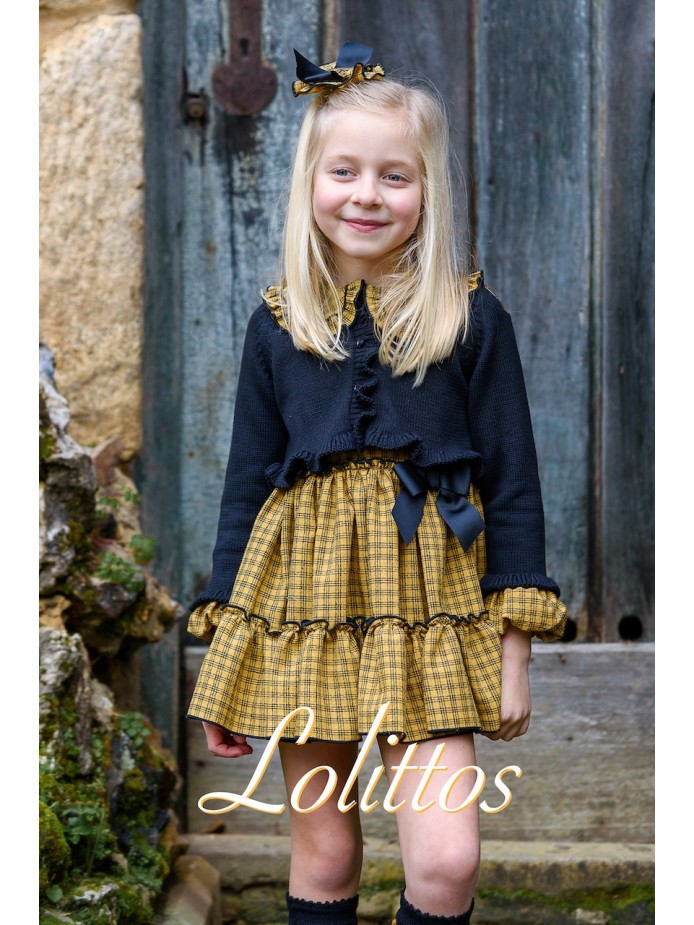 chaqueta corta negra niña