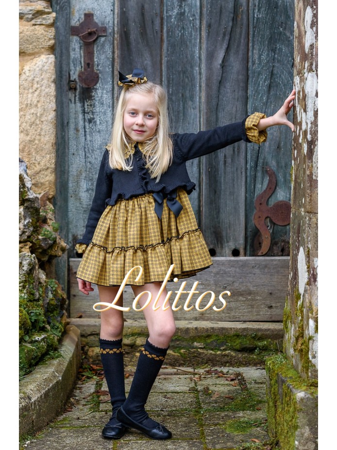 chaqueta corta negra niña