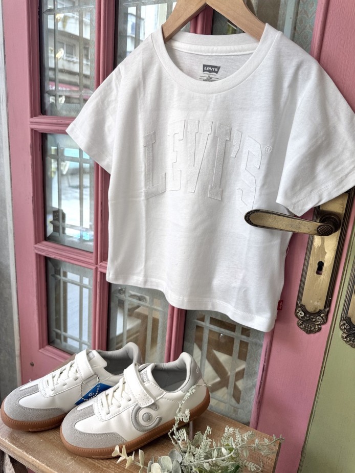 Camiseta blanca niña Levi´s