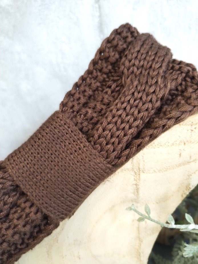 DIADEMA PUNTO MARRÓN