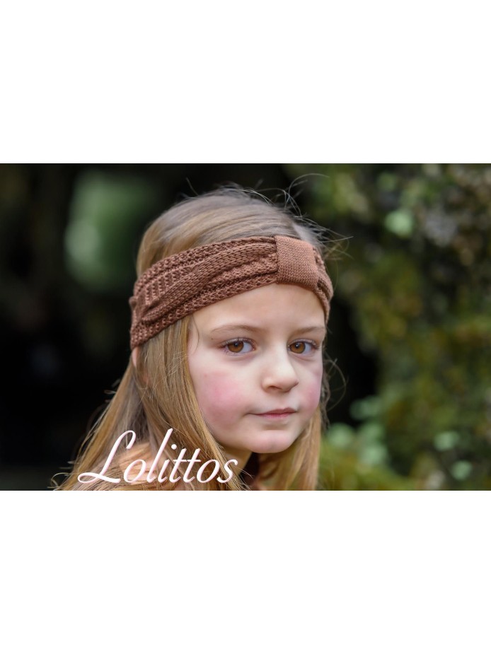 DIADEMA PUNTO MARRÓN