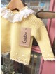 JUBÓN CON POLAINA Y CAPOTA AMARILLO ADEL LOLITTOS