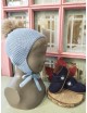 GORRO CELESTE BEBE