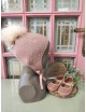 Gorro bebe pompón