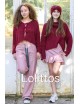 CHAQUETA/JERSEY GRANATE CASUAL LOLITTOS