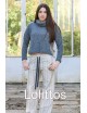 PANTALÓN PALAZZO GRIS CASUAL LOLITTOS