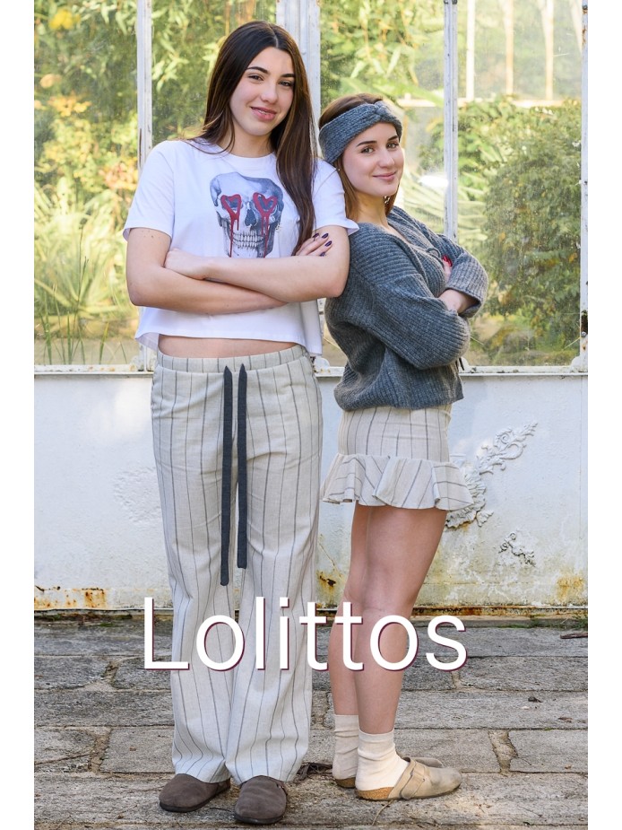 Diadema punto gris niña