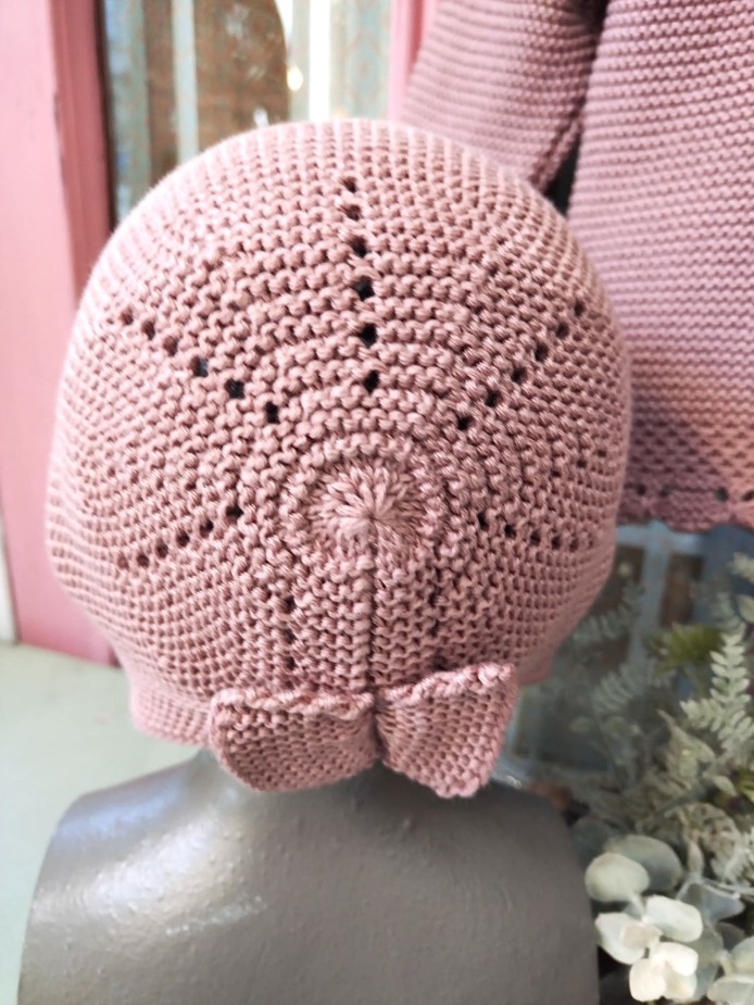 JUBÓN CON RANA Y CAPOTA ROSA PALO EMPERATRIZ LOLITTOS