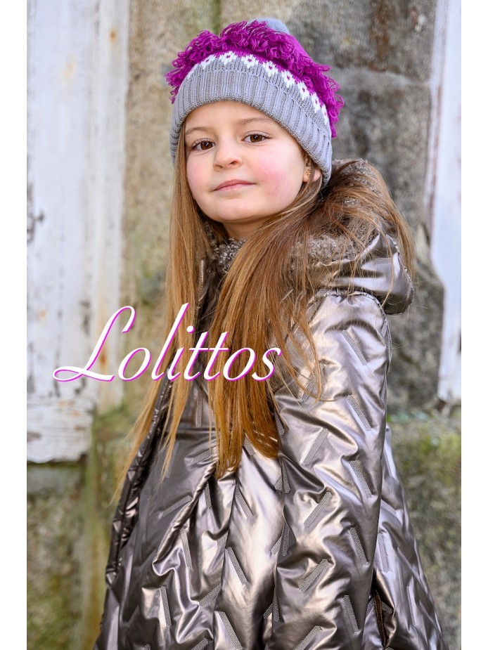 ABRIGO PLATA NIÑA
