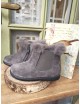 Bota gris para niño y niña