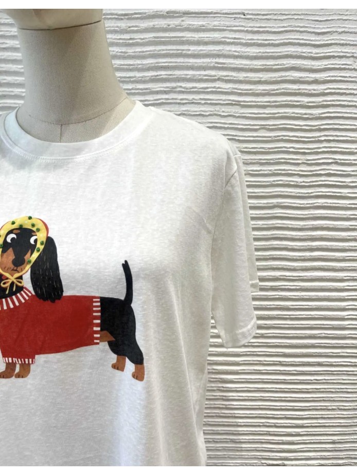 Camiseta perro salchicha
