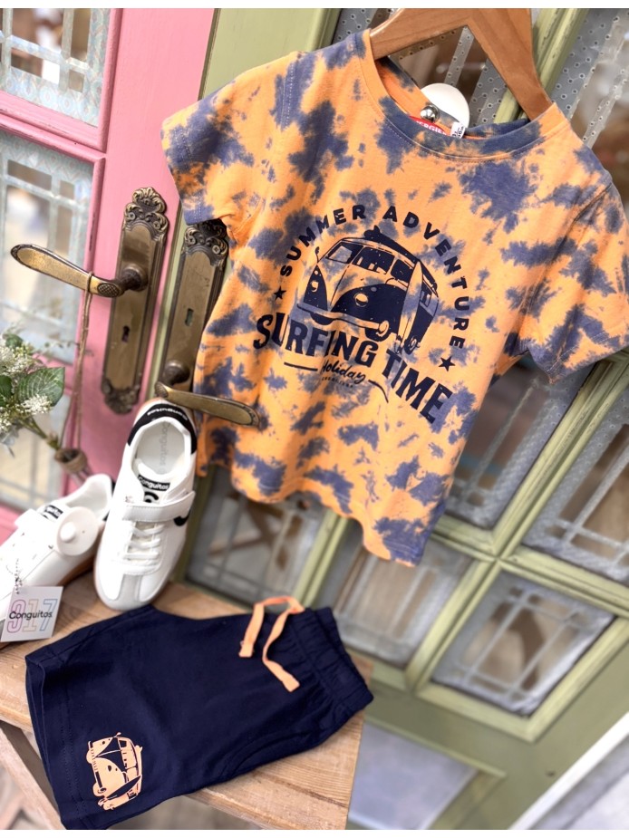 CAMISETA Y PANTALÓN ALGODÓN FURGO