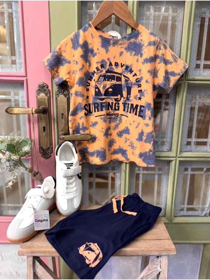 CAMISETA Y PANTALÓN ALGODÓN FURGO