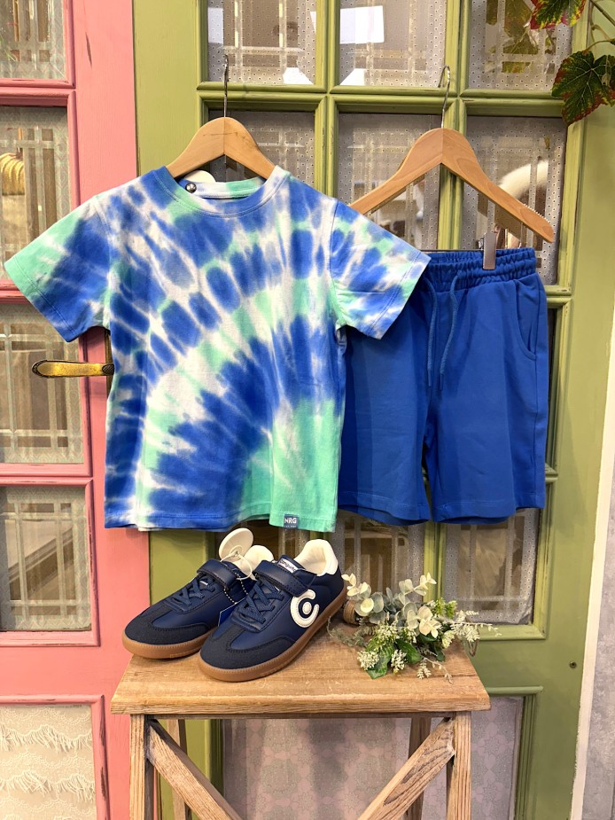 CAMISETA Y PANTALÓN ALGODÓN AZULÓN ENERGIERS