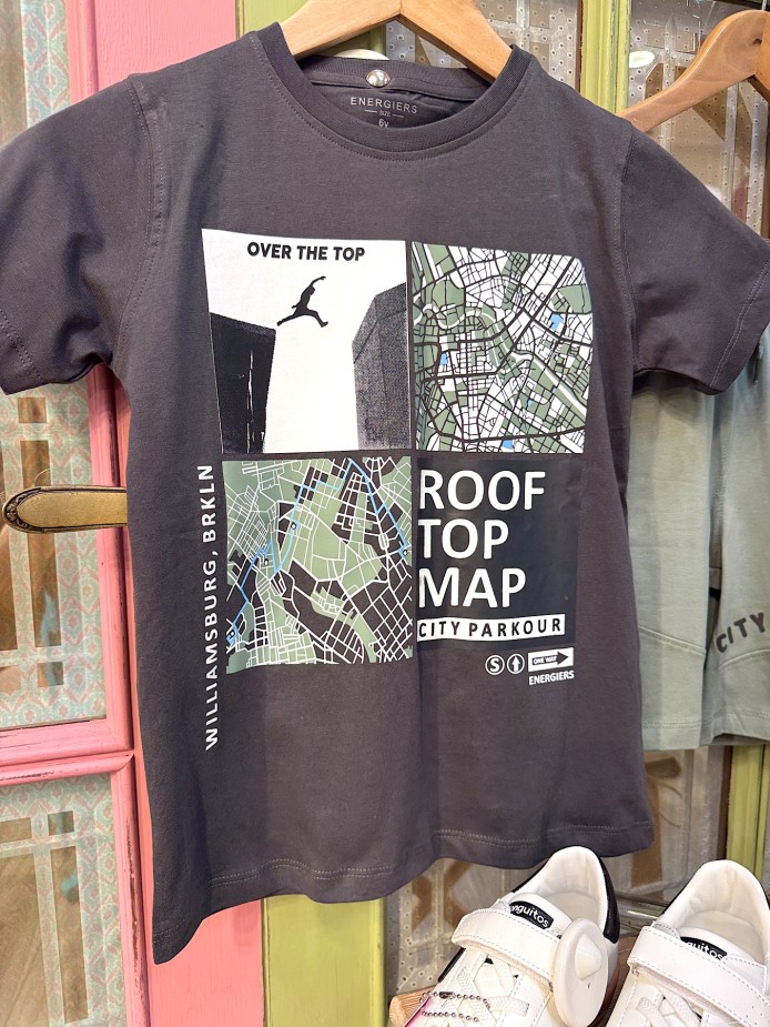 CAMISETA Y PANTALÓN GRIS ENERGIES