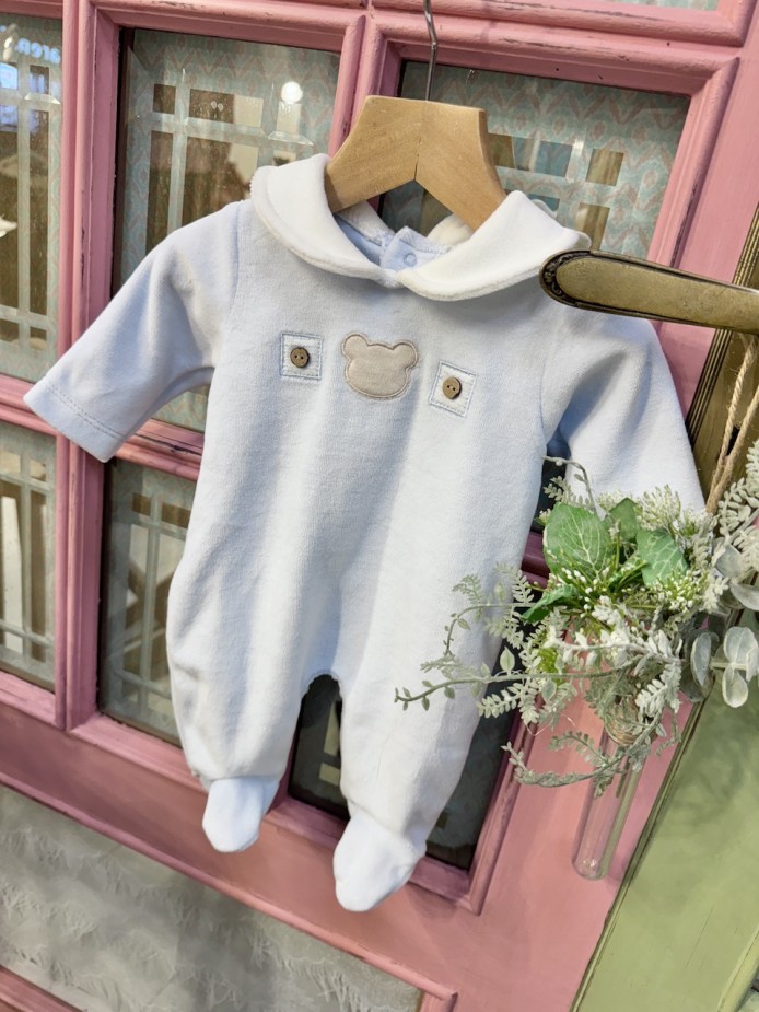 Pijama celeste para bebé