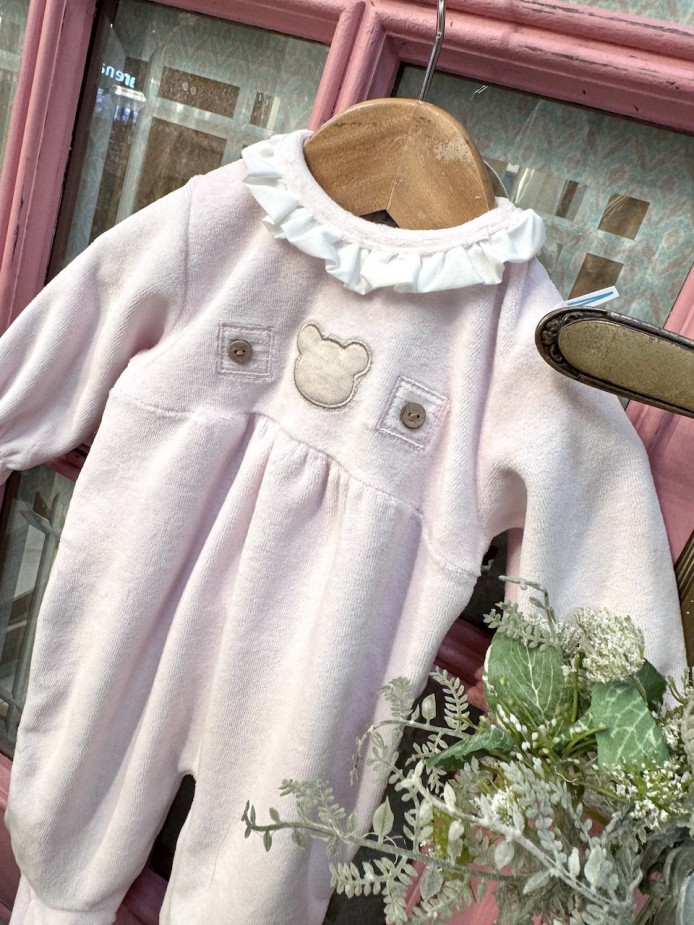 PIJAMA ROSA PARA BEBÉ