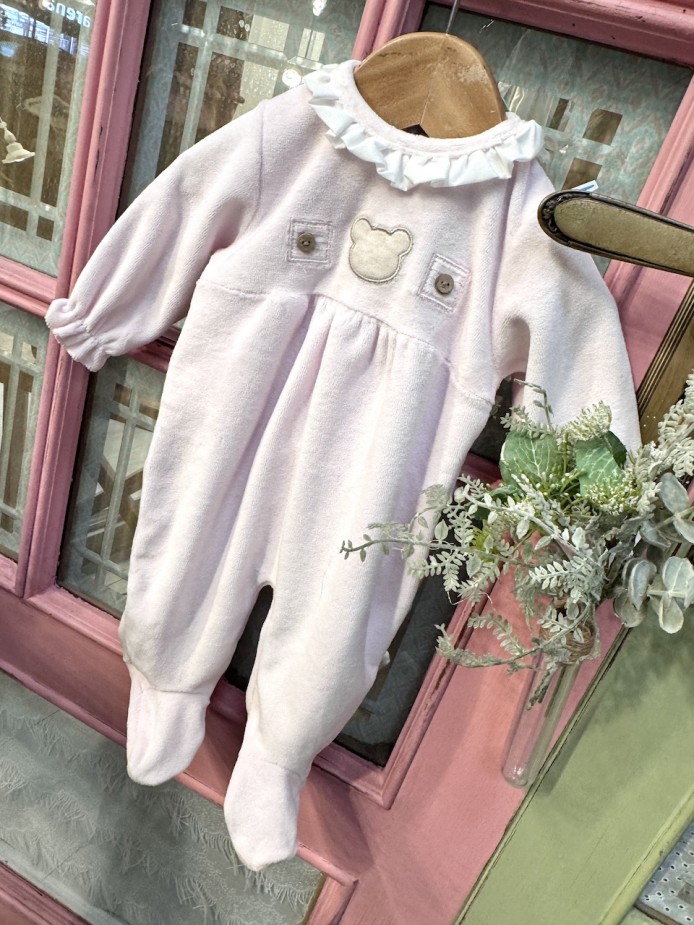 PIJAMA ROSA PARA BEBÉ