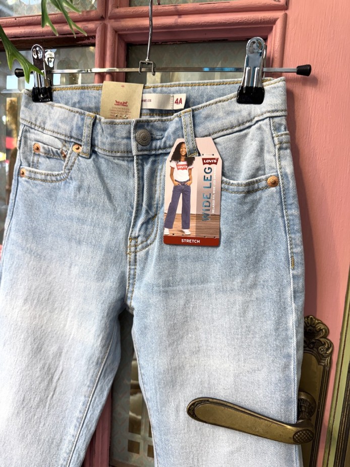VAQUERO LEVIS NIÑA WIDE LEG