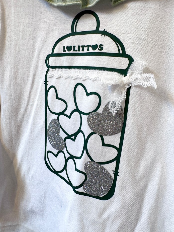 Camiseta niña navideña