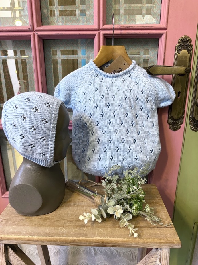 Pelele punto celeste