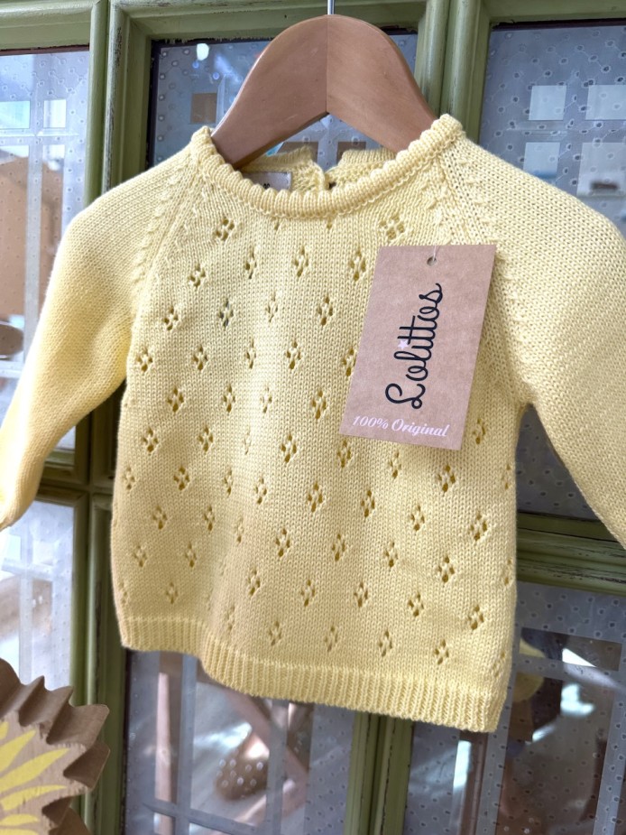 JUBÓN CON POLAINA Y CAPOTA AMARILLO PRETTY LOLITTOS