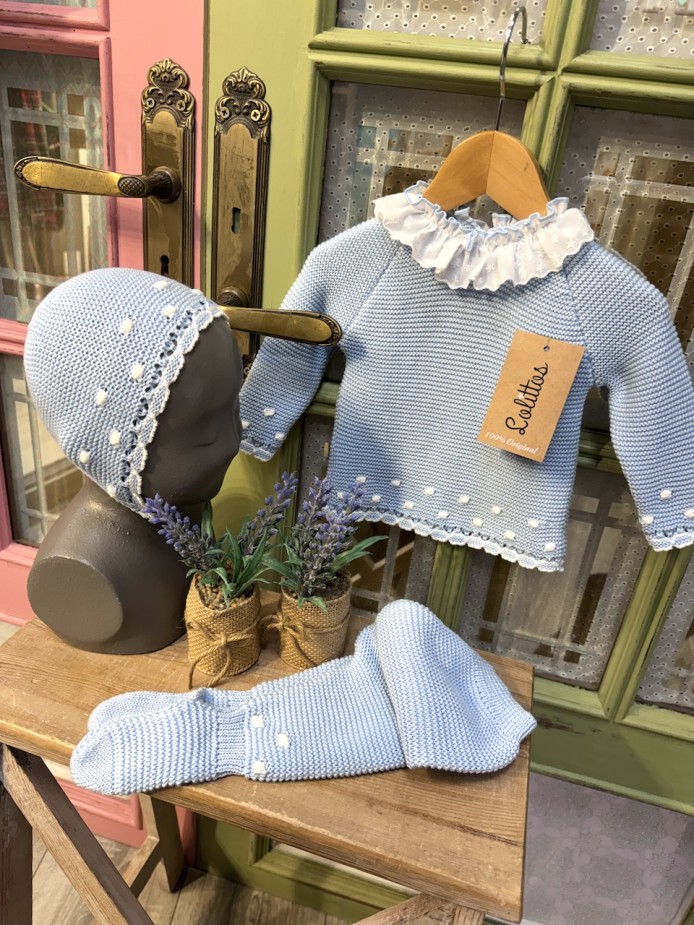 Ropa de punto para bebé