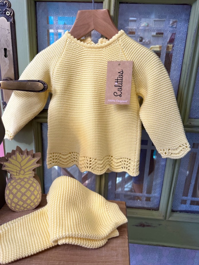 CONJUNTO PUNTO PARA BEBÉ