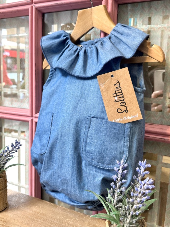 PELELE PARA BEBÉ VAQUERO