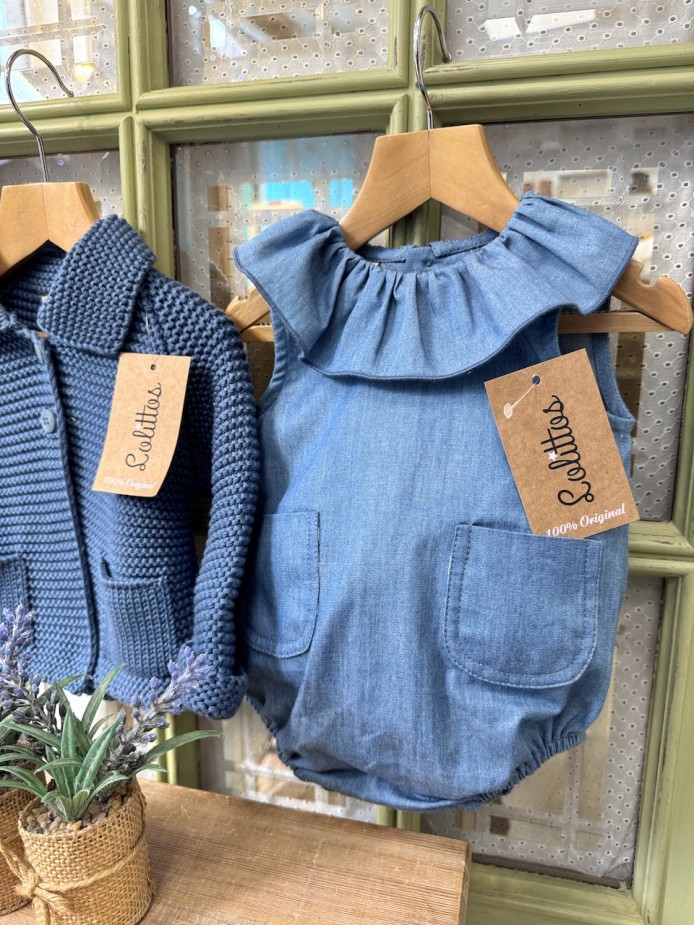 PELELE PARA BEBÉ VAQUERO